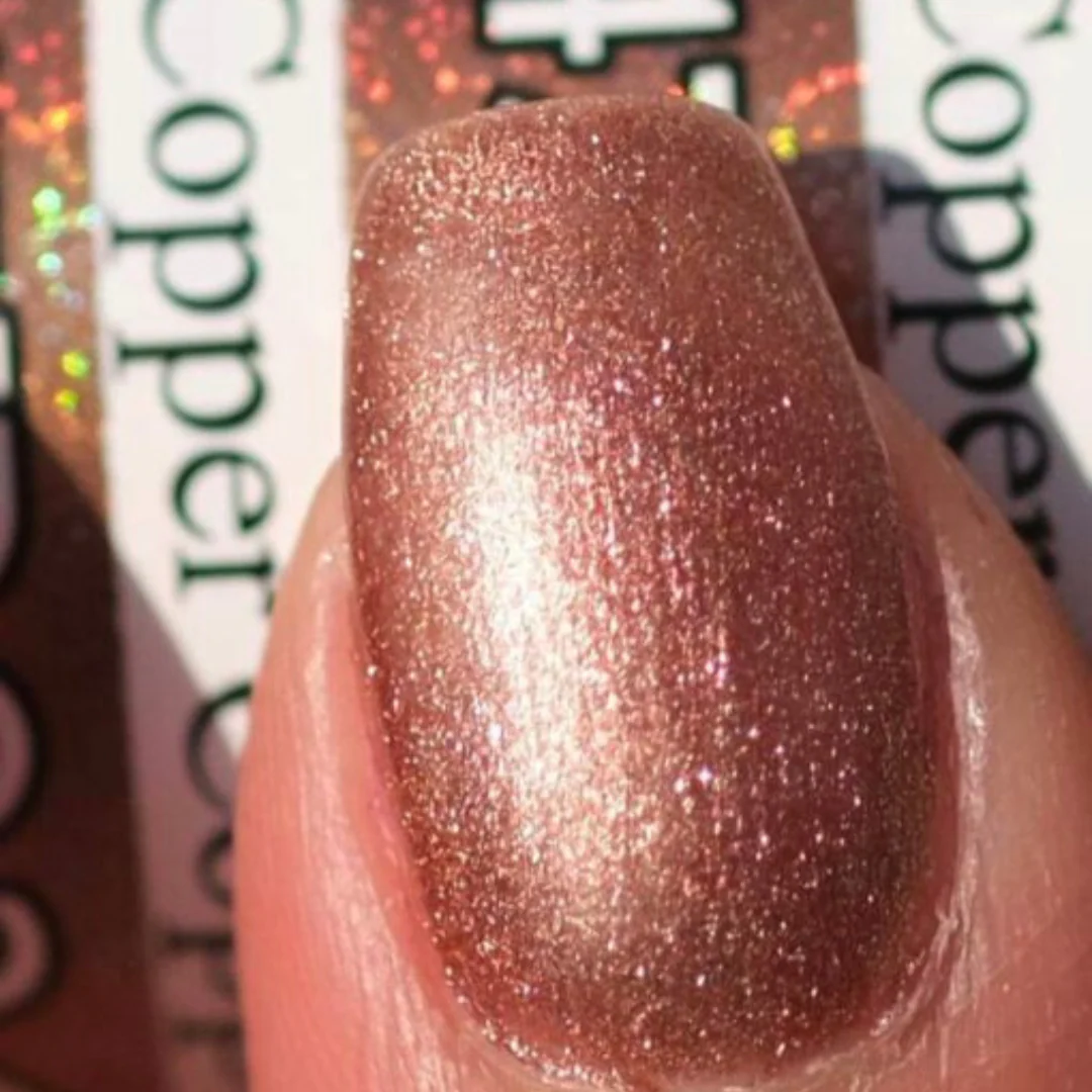 DND DC Mermaid Gel Polish - Copper #247 - Image 2