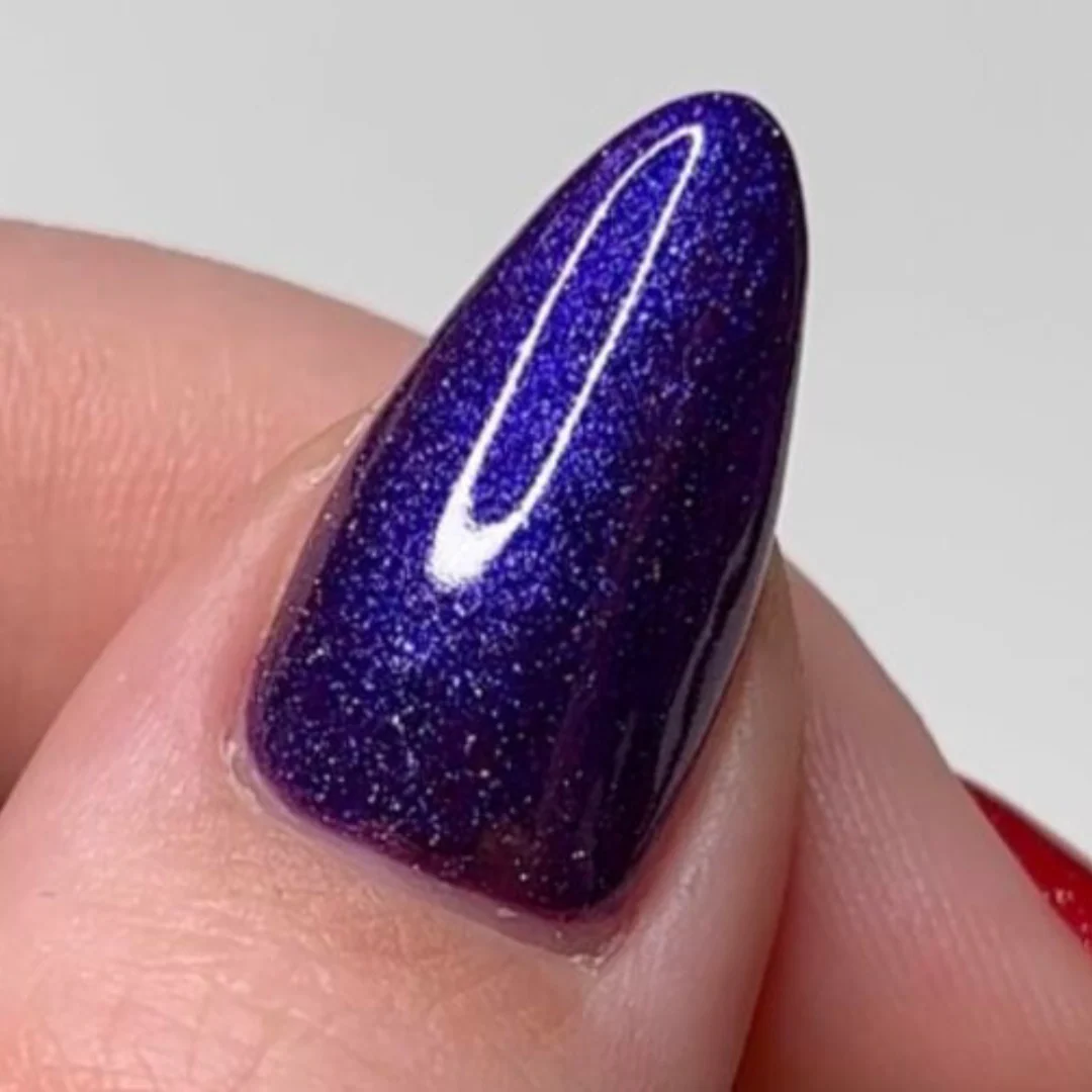 DND DC Mermaid Gel Polish - Dark Indigo #250 - Image 3