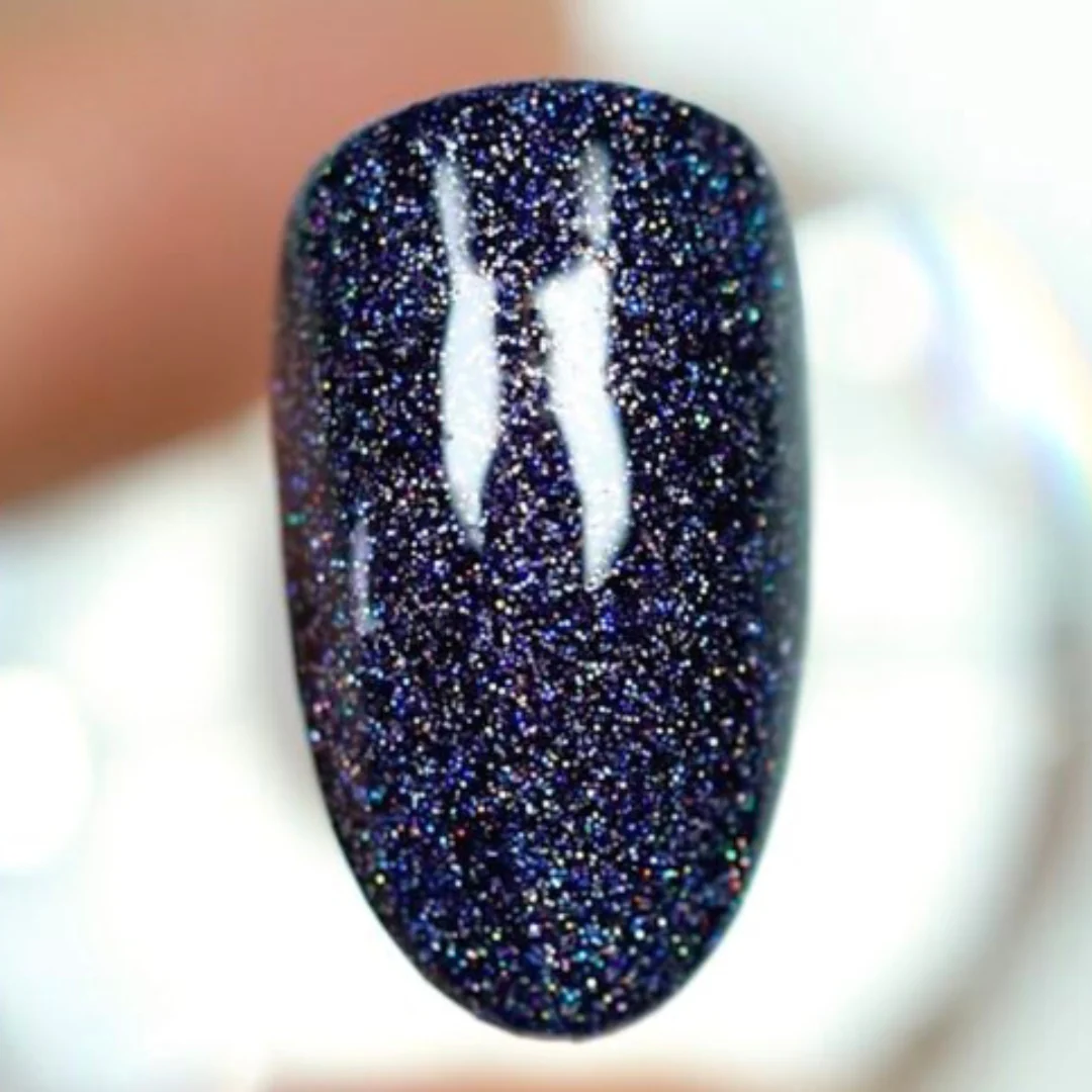 DND DC Mermaid Gel Polish - Midnight #253 - Image 3