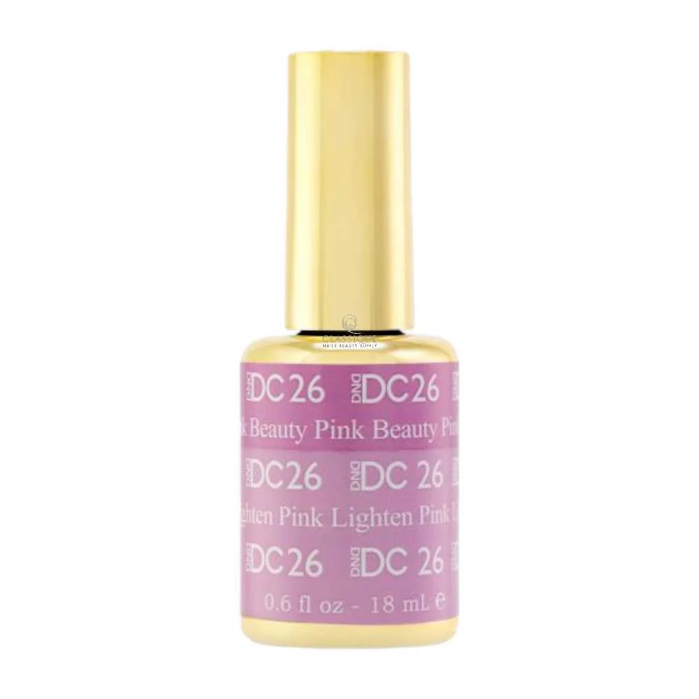 DND DC Mood Change Gel Polish - Beauty Pink Lighten Pink #26
