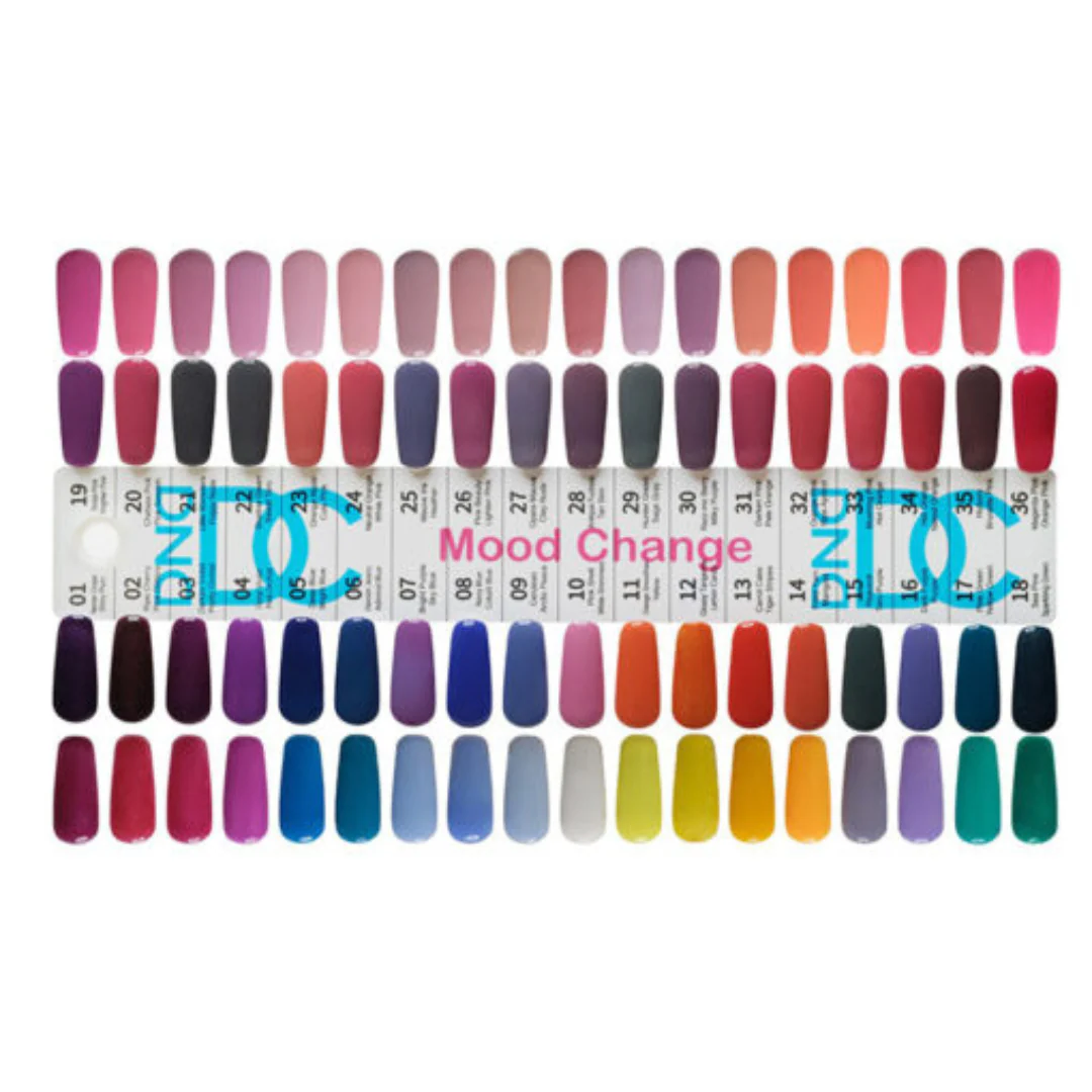 DND DC Mood Change Gel Polish - Opera Mauve Clay Nude #27 - Image 2