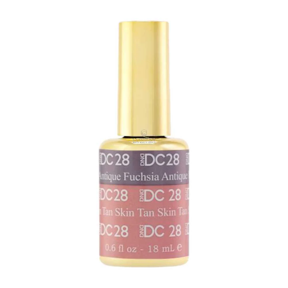 DND DC Mood Change Gel Polish - Antique Fuchsia #28