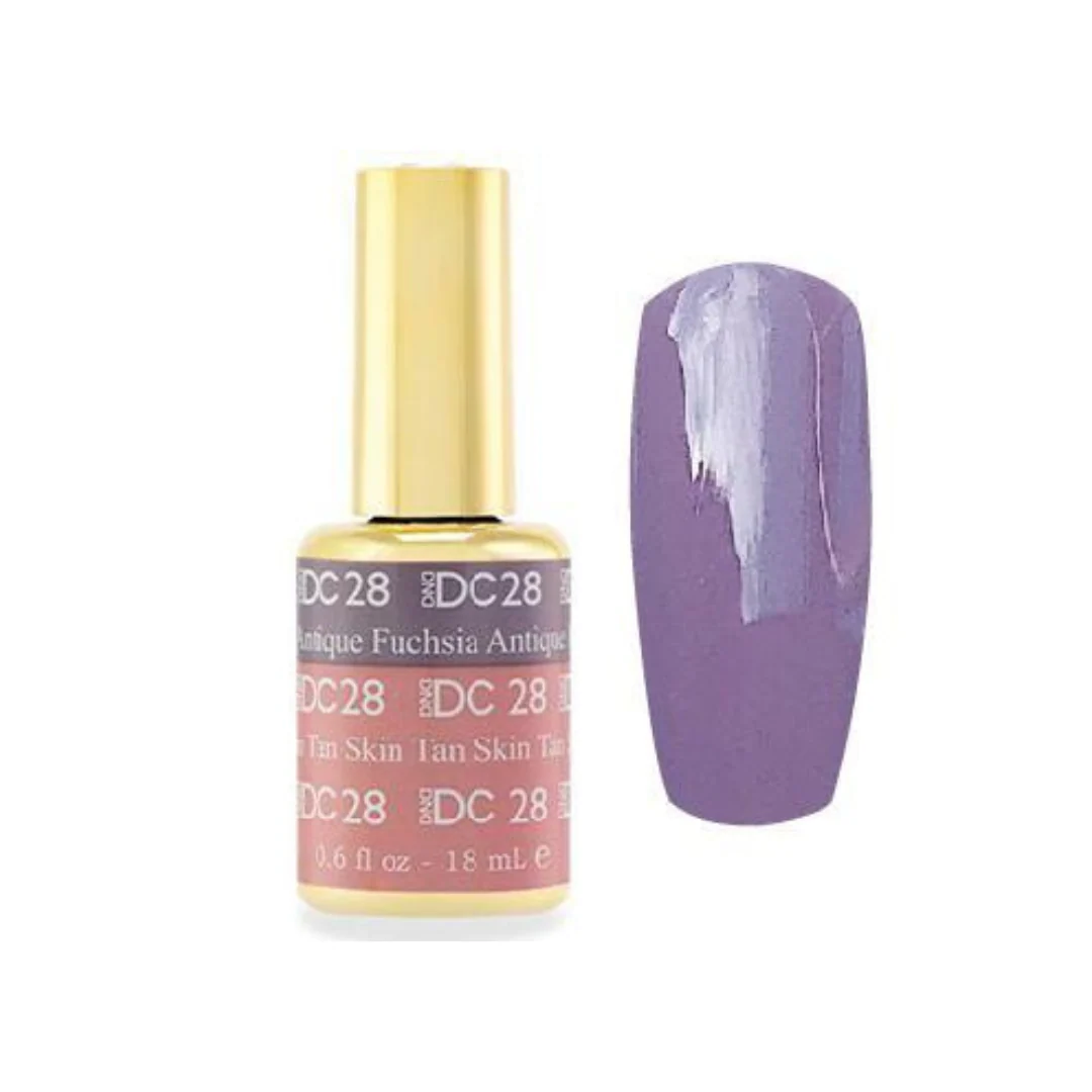 DND DC Mood Change Gel Polish - Antique Fuchsia #28 - Image 2