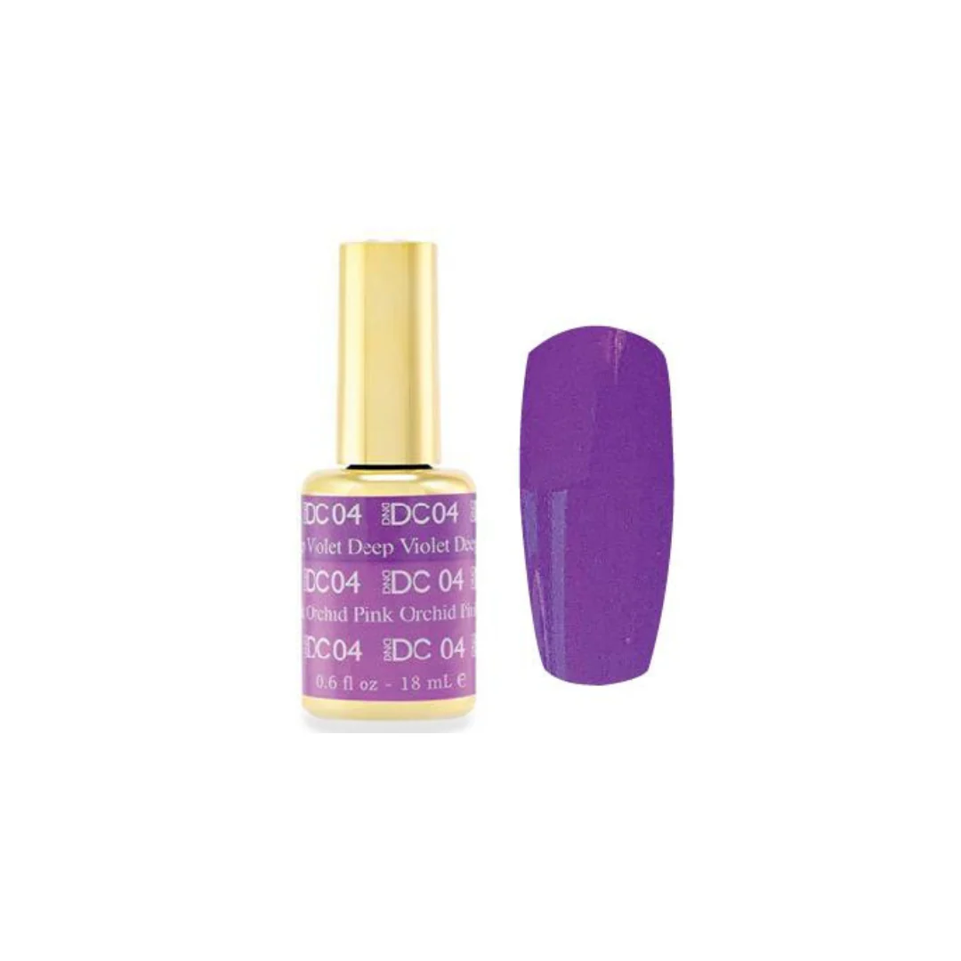 DND DC Mood Change Gel Polish - Violet Deep Pink Orchid #4 - Image 2