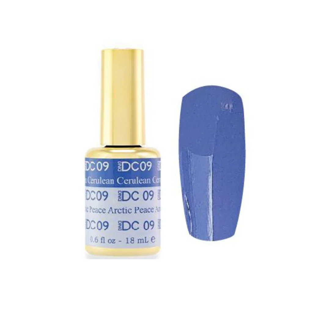 DND DC Mood Change Gel Polish - Cerulean Arctic Peace #9 - Image 2