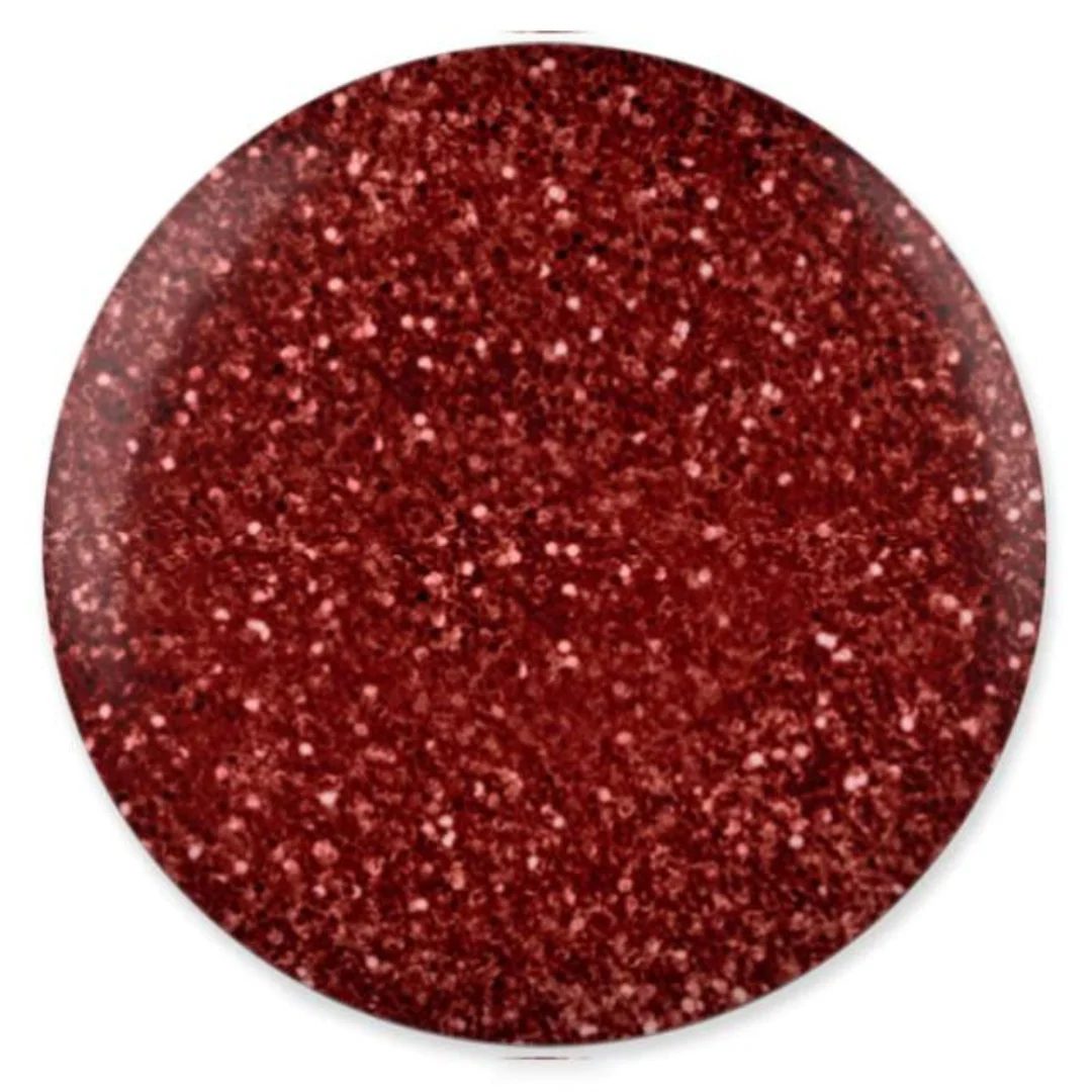 DND DC Platinum Gel Polish - Carmine #186 - Image 2