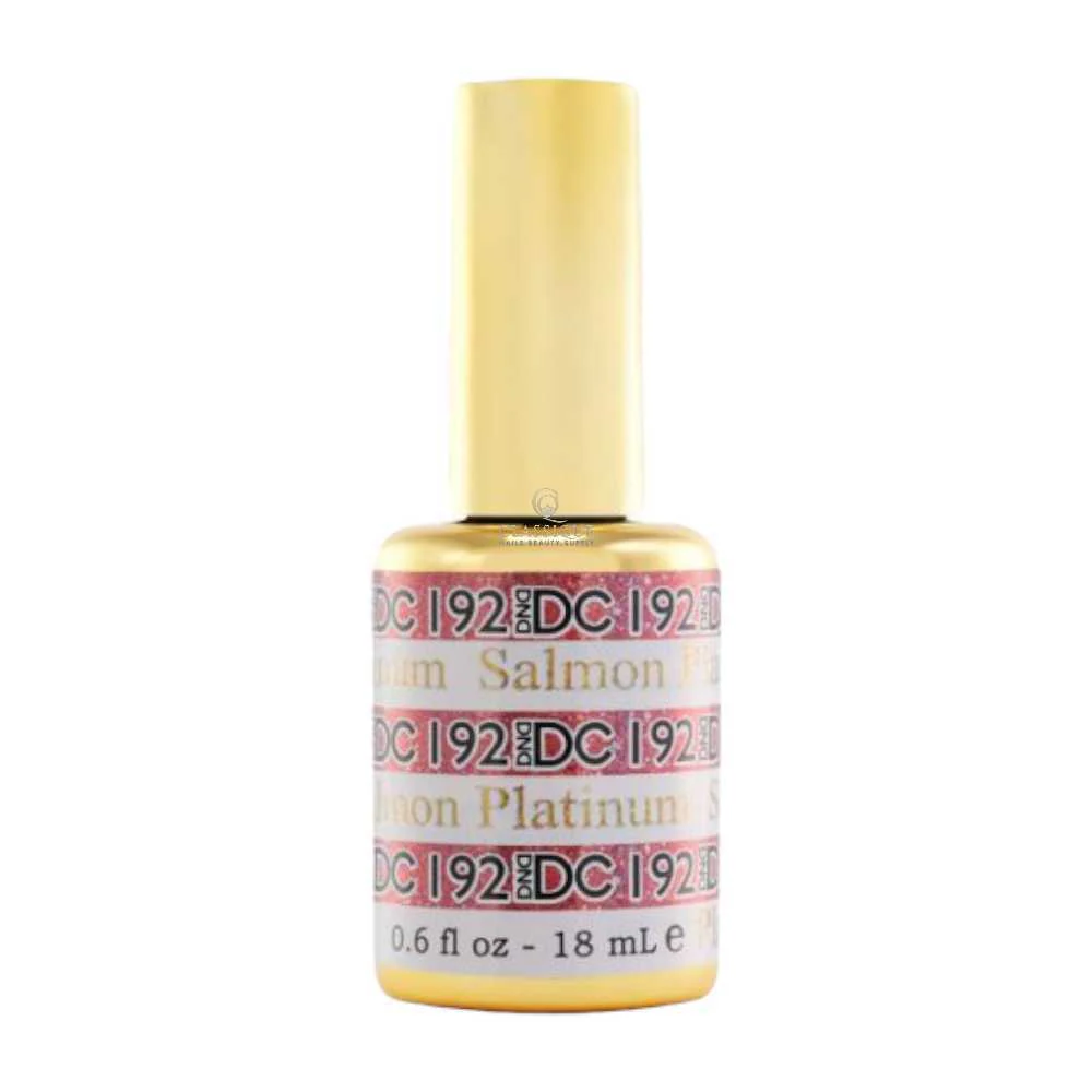 DND DC Platinum Gel Polish - Salmon #192