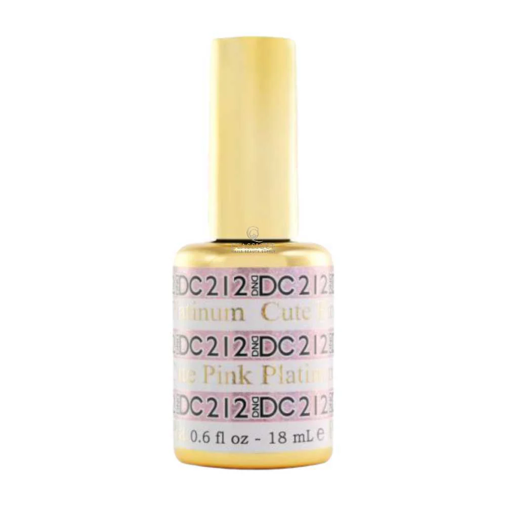 DND DC Platinum Gel Polish - Cute Pink #212