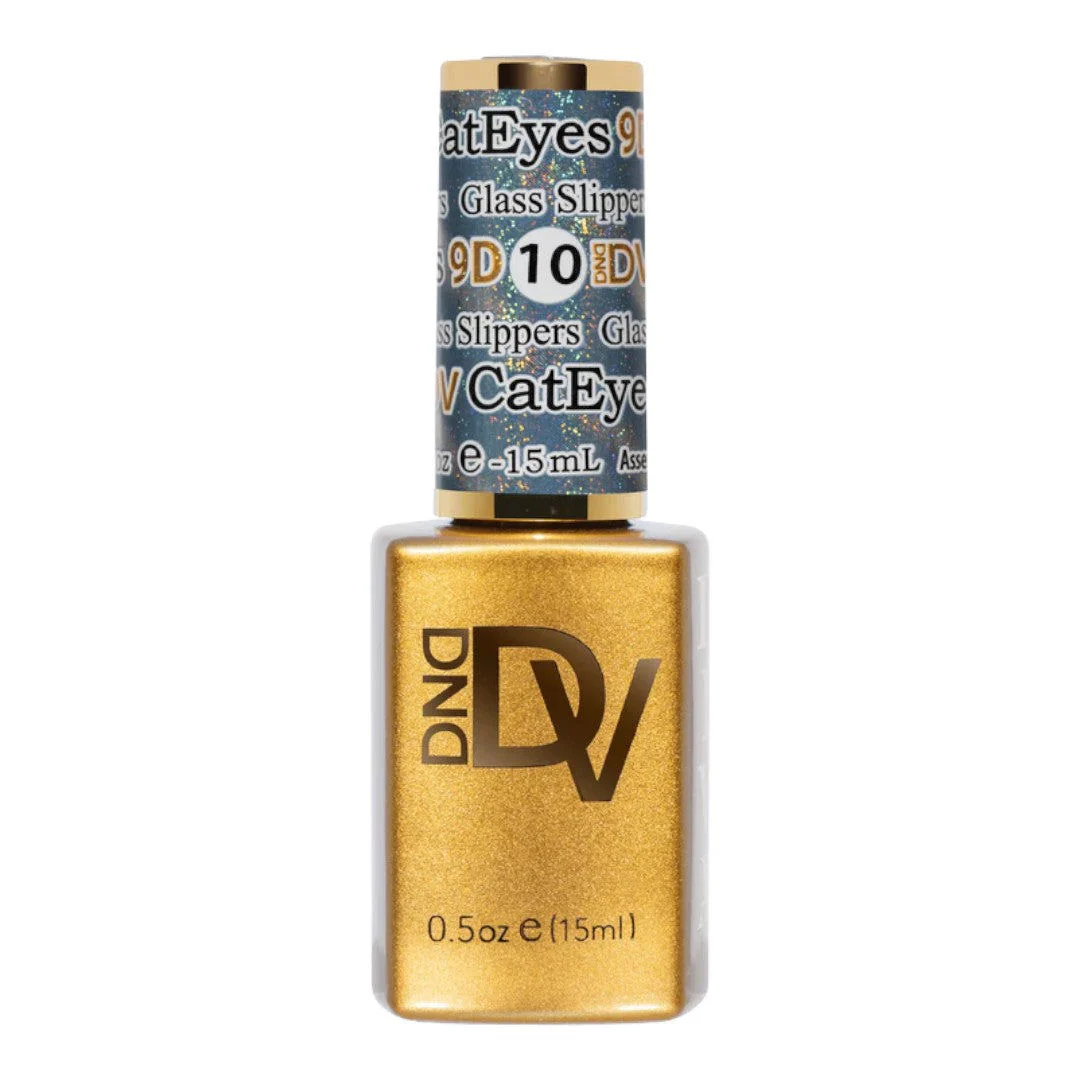 DND Diva 9D Cat Eye Gel Polish - Glass Slippers #10 - Image 3