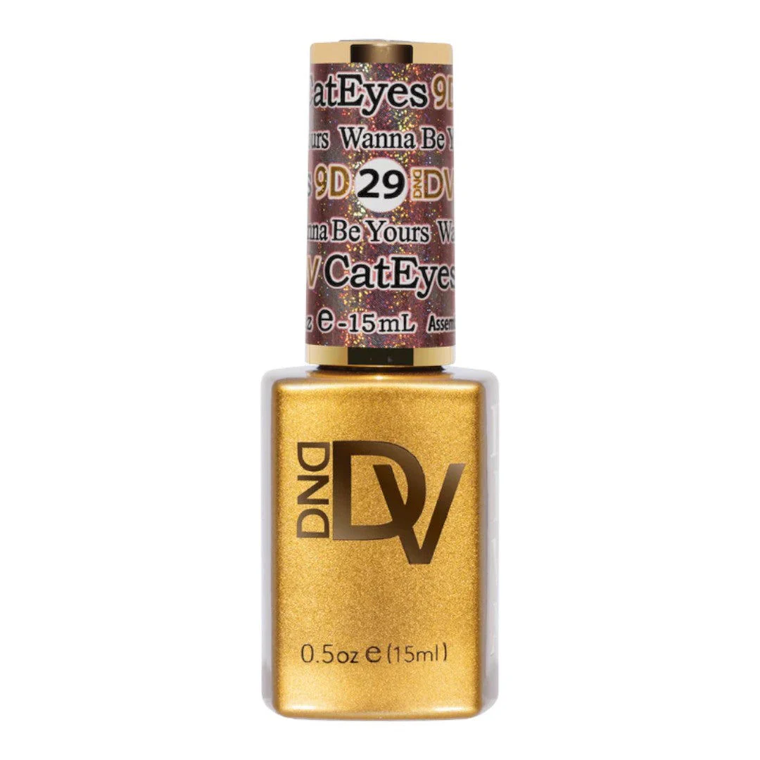 DND Diva 9D Cat Eye Gel Polish - Wanna Be Yours #29 - Image 2