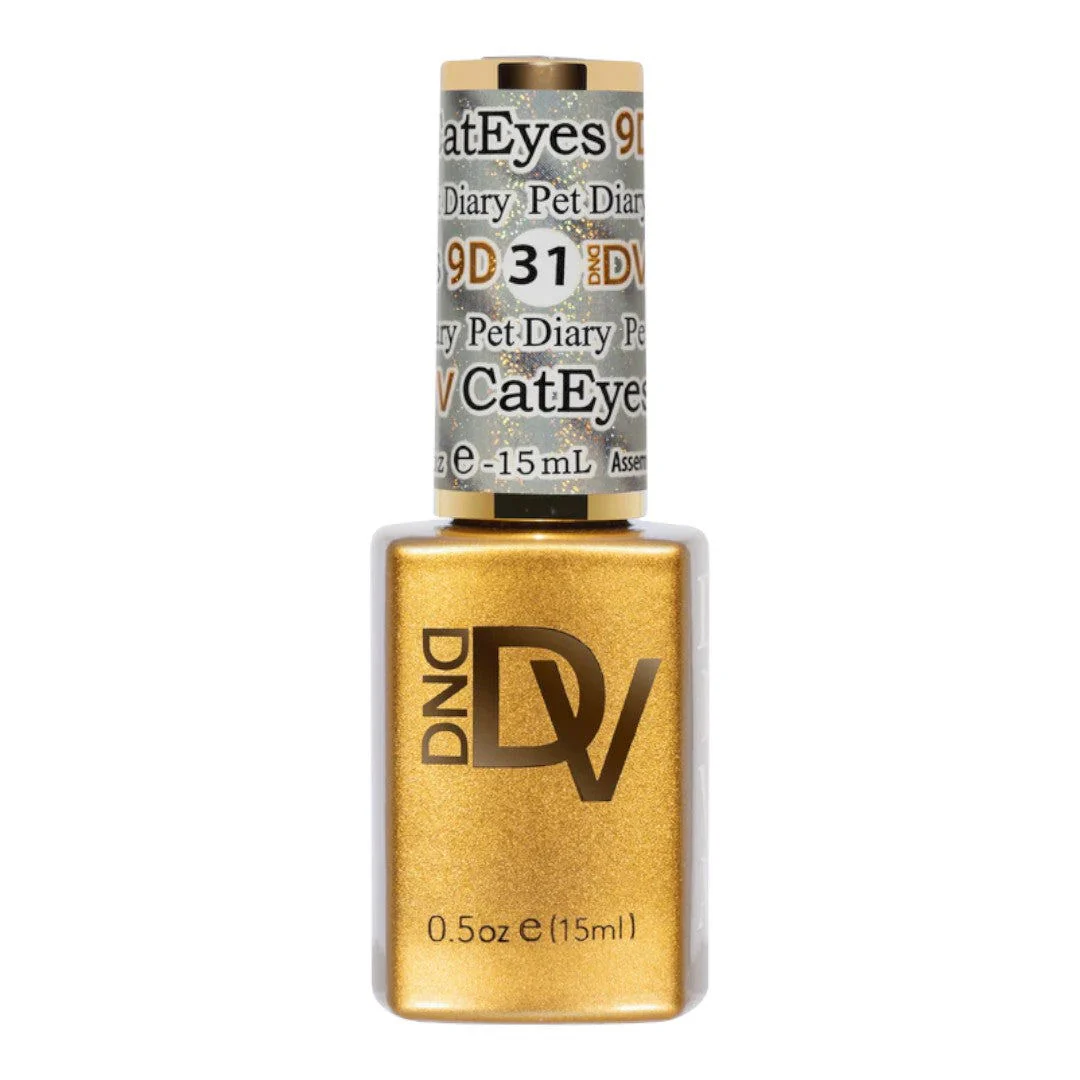 DND Diva 9D Cat Eye Gel Polish - Pet Diary #31 - Image 2