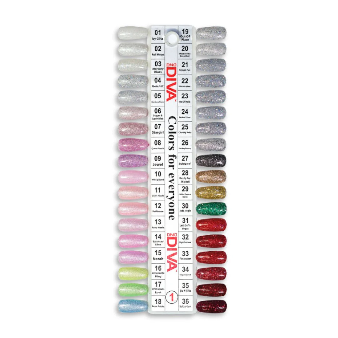 DND Diva Gel & Lacquer Duo - Holo, Hi? #004 - Image 5