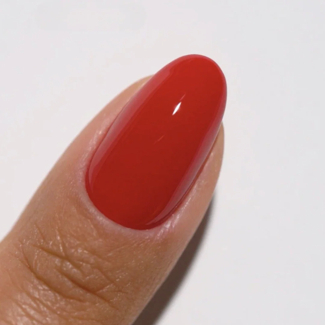 DND Diva Gel & Lacquer Duo - Left Him On Red #163 - Image 2