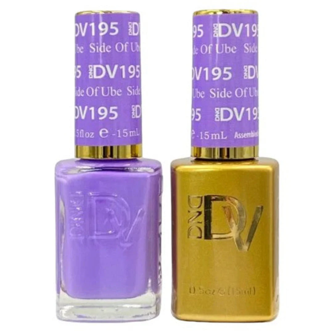 DND Diva Gel & Lacquer Duo - Side Of Ube #195