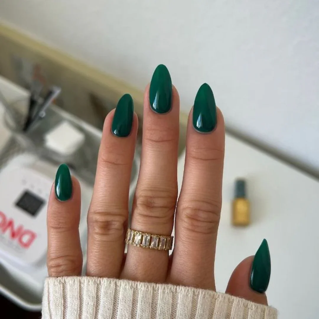 DND Diva Gel & Lacquer Duo - Emerald Meadow #244 - Image 2