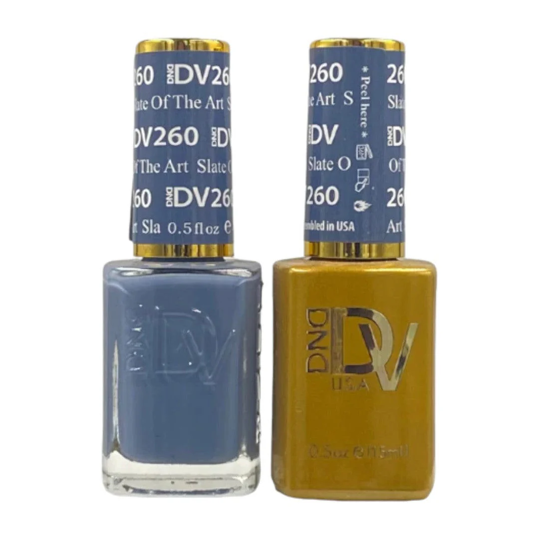 DND Diva Gel & Lacquer Duo - Slate Of The Art #260