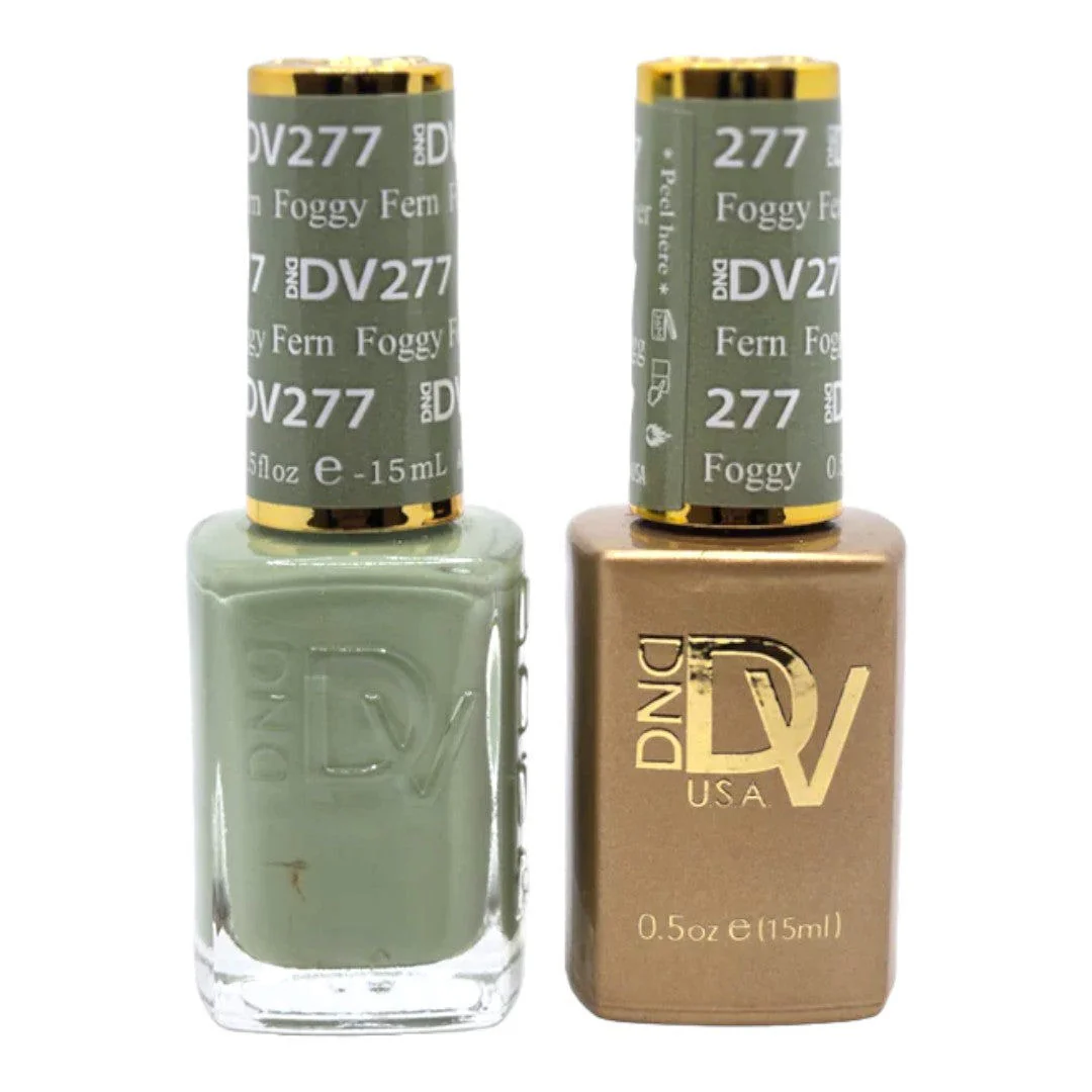 DND Diva Gel & Lacquer Duo - Foggy Fern #277