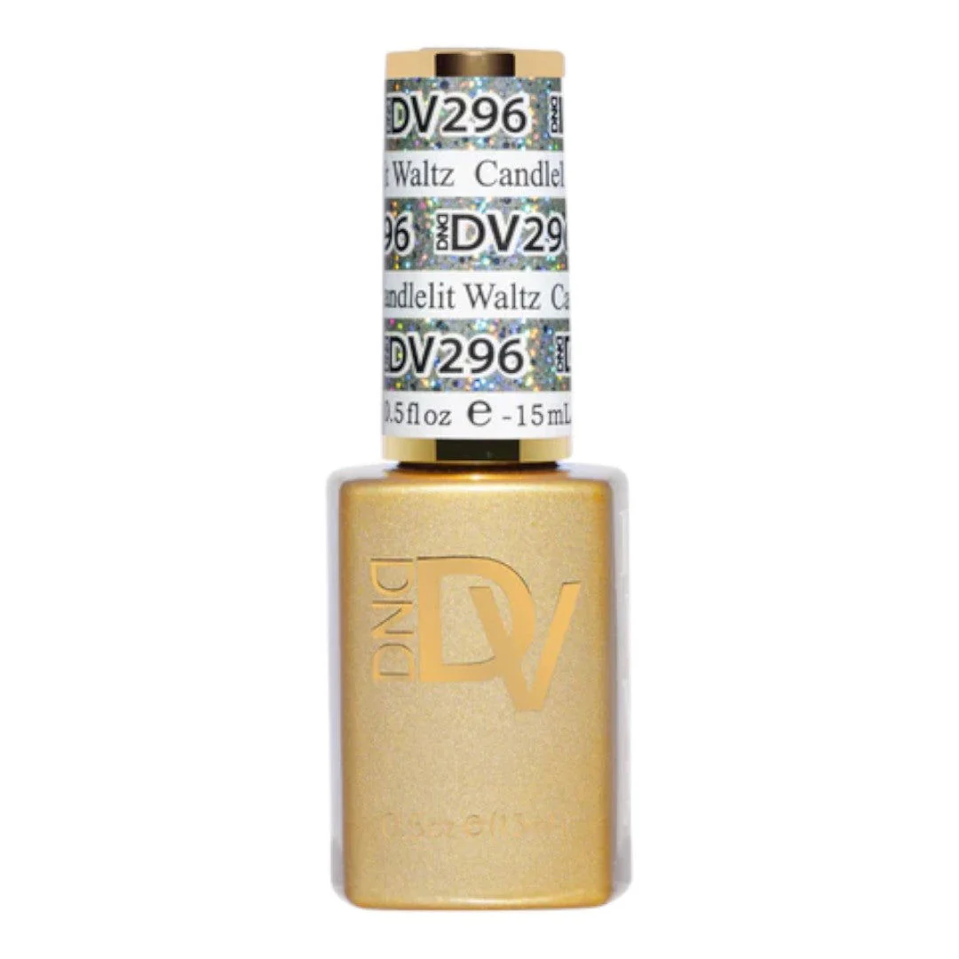 DND Diva Platinum Gel Polish - Candlelit Waltz #296