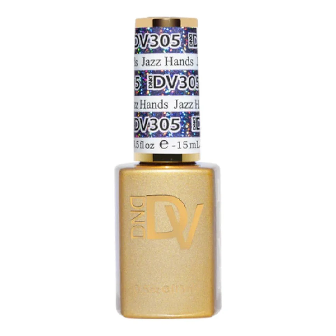 DND Diva Platinum Gel Polish - Jazz Hands #305