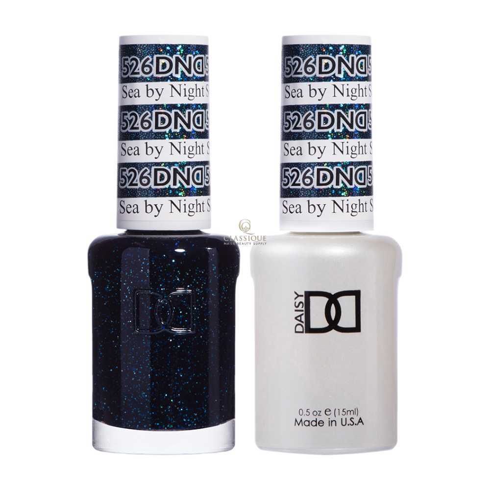 DND Gel & Lacquer Duo - Sea By Night #526