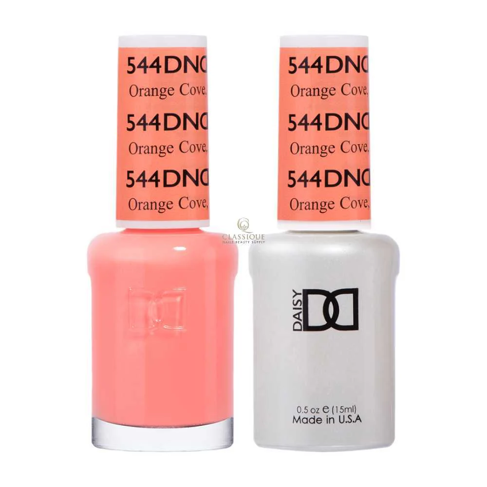 DND Gel & Lacquer Duo - Orange Cove #544