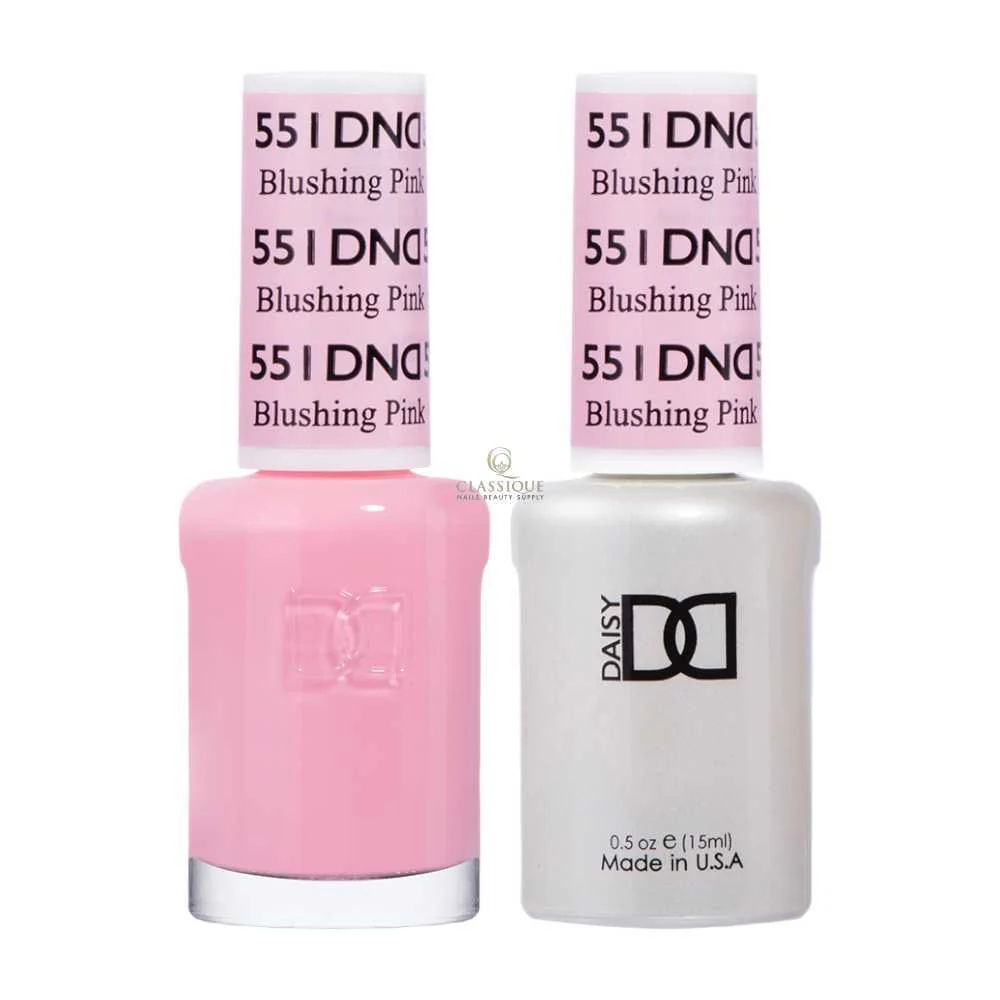 DND Gel & Lacquer Duo - Blushing Pink #551