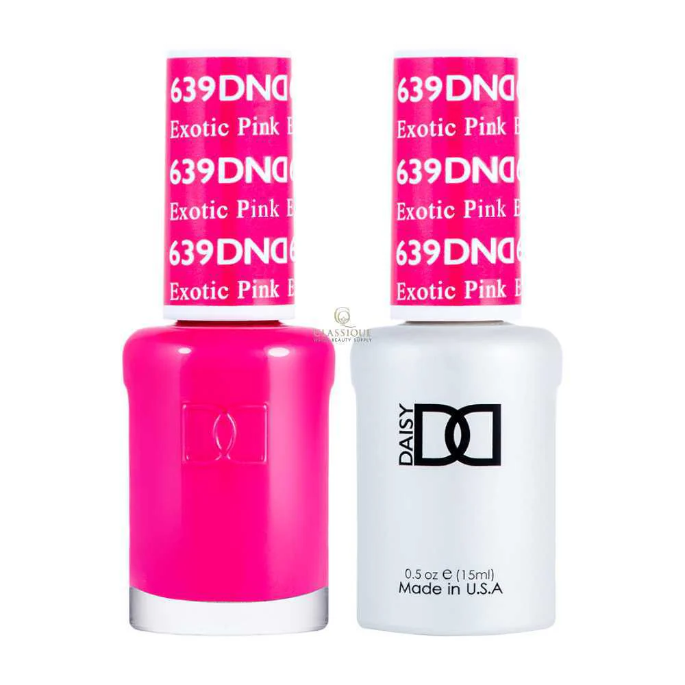 DND Gel & Lacquer Duo - Exotic Pink #639