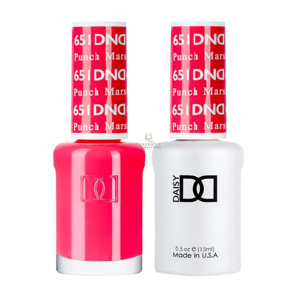 DND Gel & Lacquer Duo - Punch Marshmellow #651