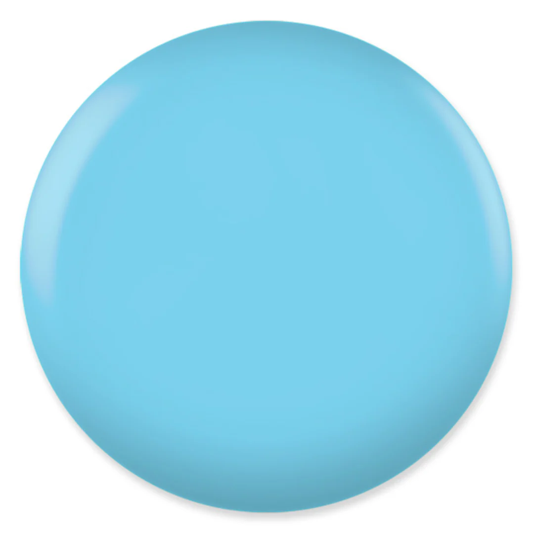 DND Gel & Lacquer Duo - Summer Sky #673 - Image 2