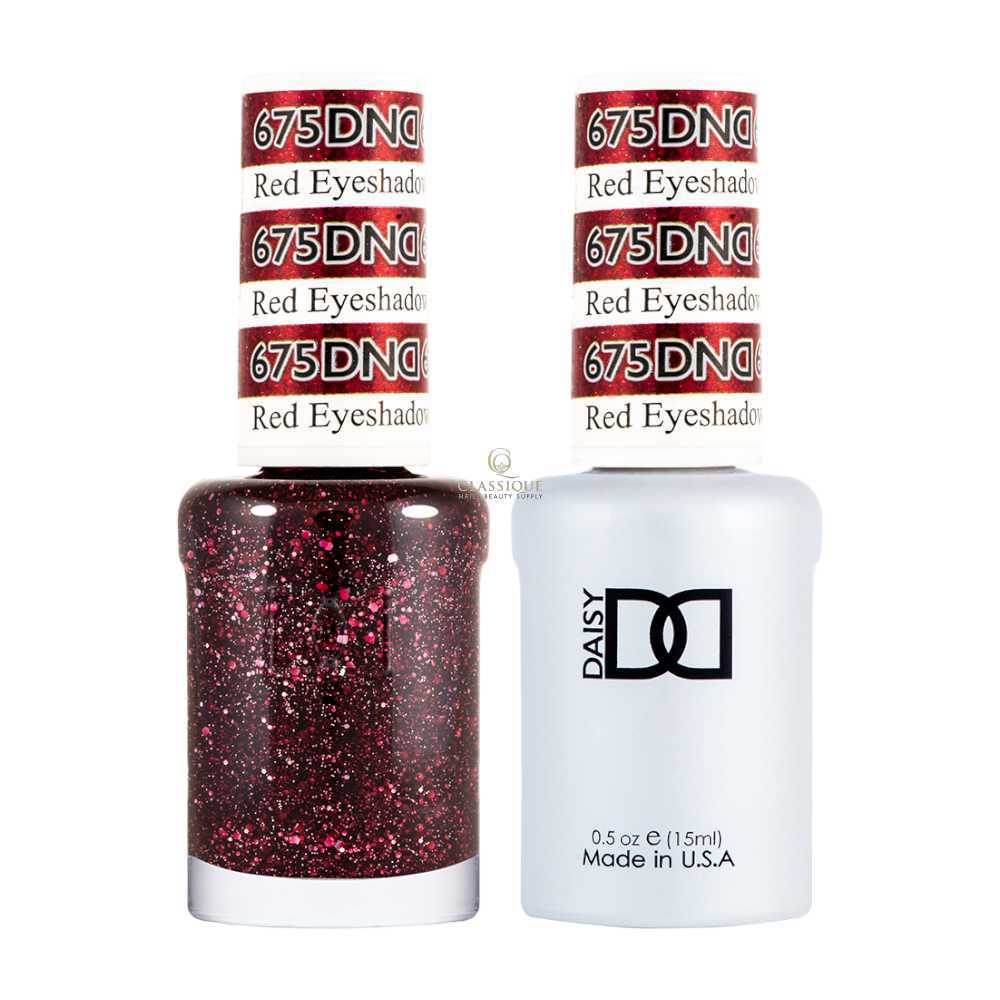 DND Gel & Lacquer Duo - Red Eyeshadow #675