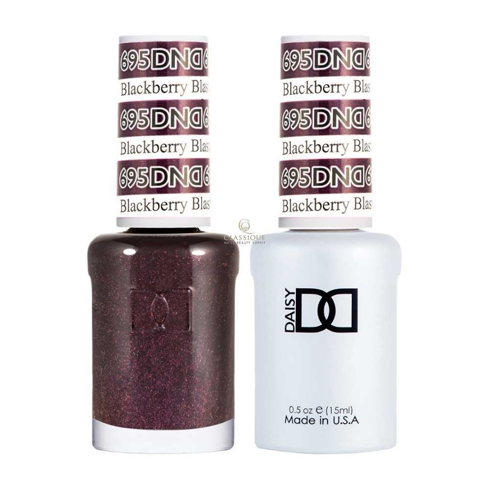 DND Gel & Lacquer Duo - Blackberry Blast #695