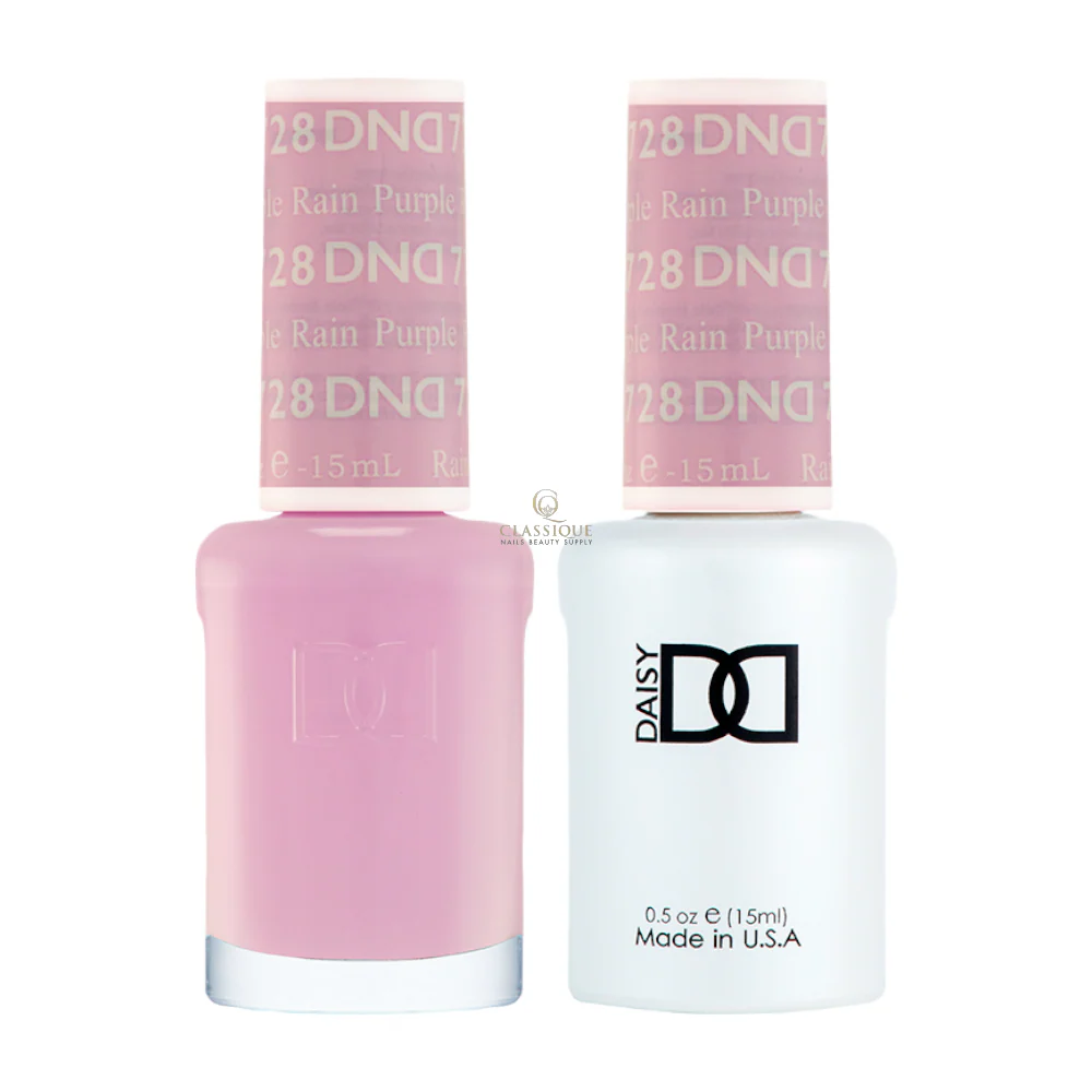 DND Gel & Lacquer Duo - Purple Rain #728