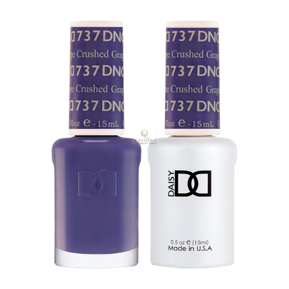 DND Gel & Lacquer Duo - Crushed Grape #737