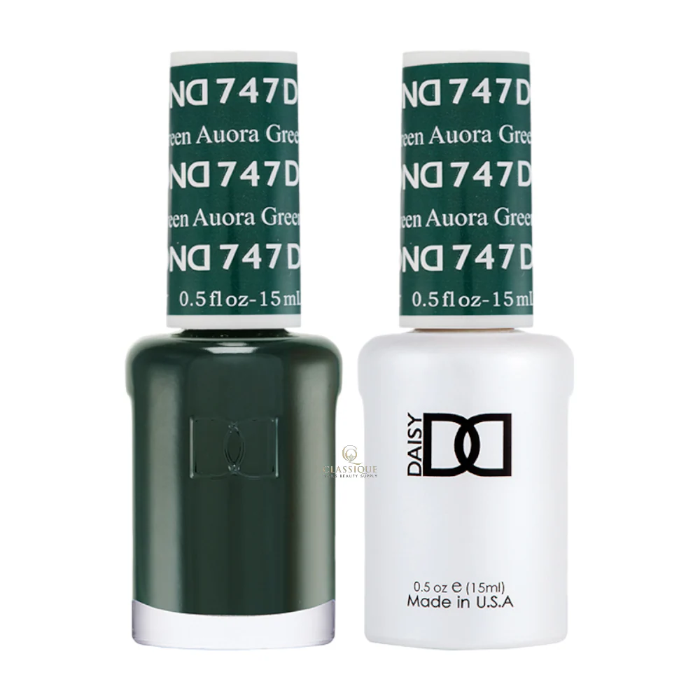 DND Gel & Lacquer Duo - Aurora Green #747