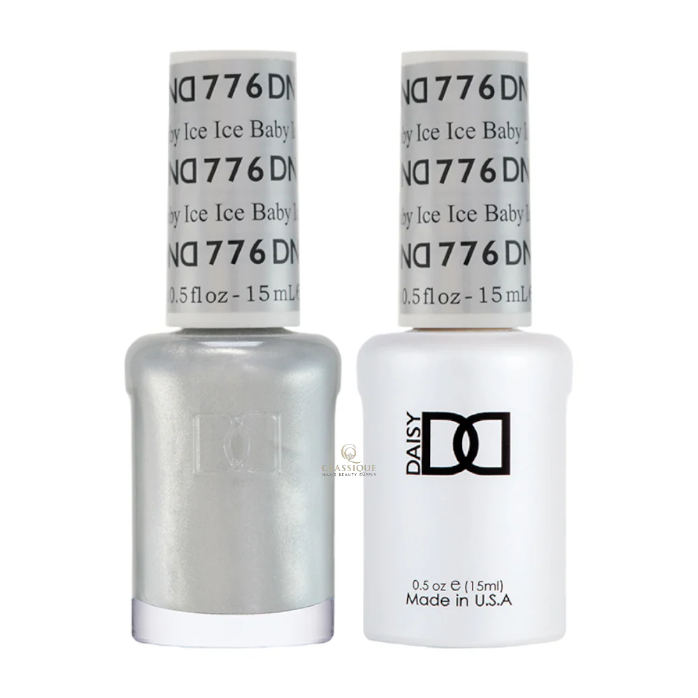 DND Gel & Lacquer Duo - Ice Ice Baby #776