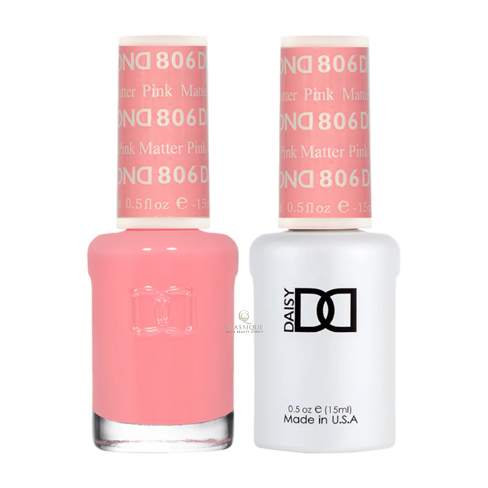 DND Gel & Lacquer Duo - Pink Matter #806
