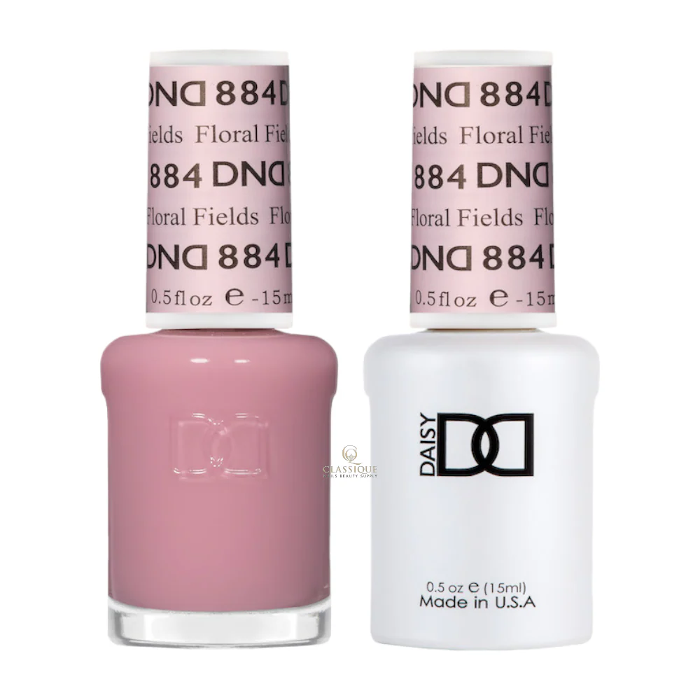 DND Sheer Gel & Lacquer Duo - Floral Fields #884