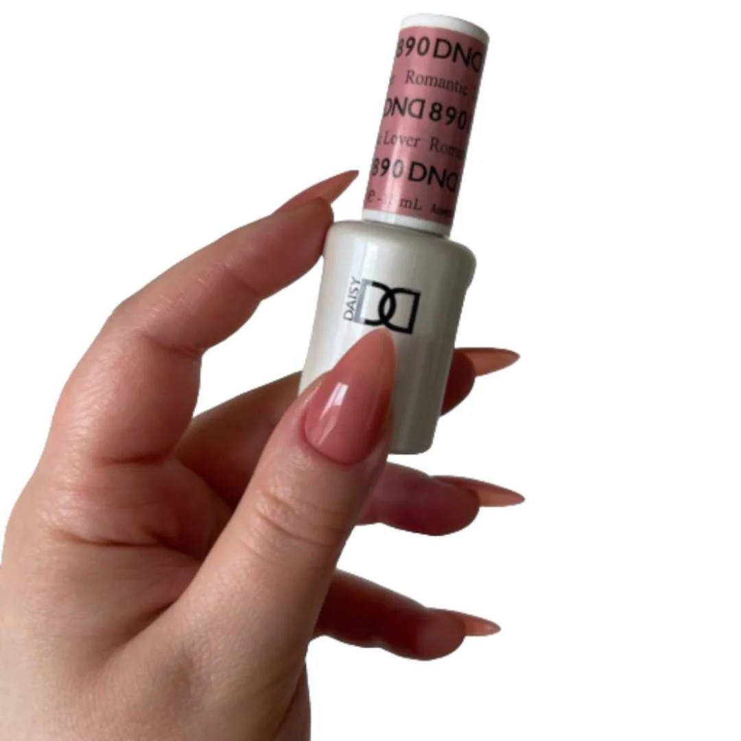 DND Sheer Gel & Lacquer Duo - Romantic Lover #890 - Image 2