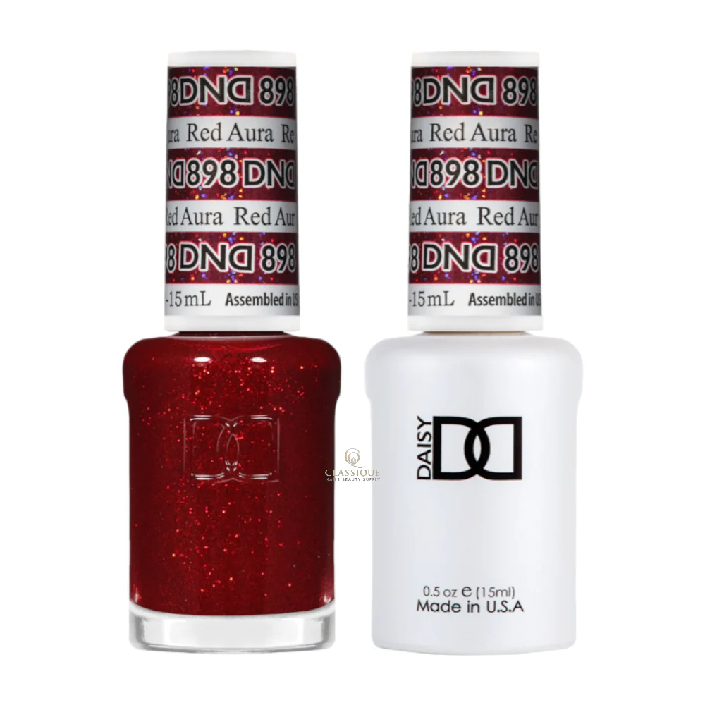 DND Gel & Lacquer Duo - Red Aura #898