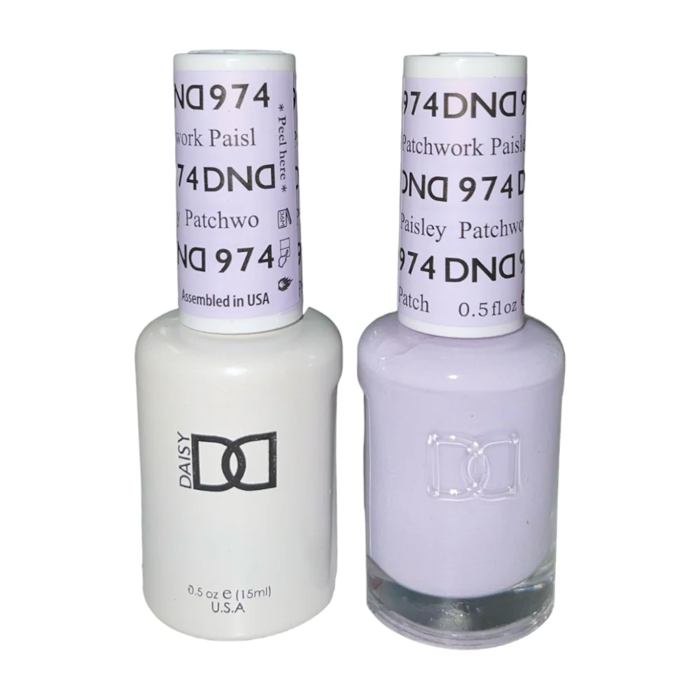 DND Gel & Lacquer Duo - Patchwork Paisley #974