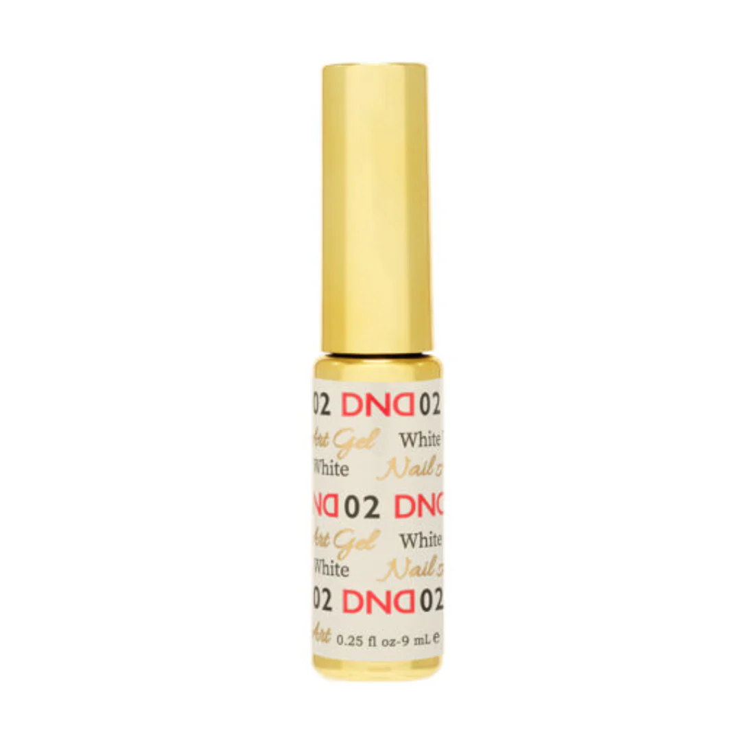 DND Gel Art Liner White #2 - Image 2