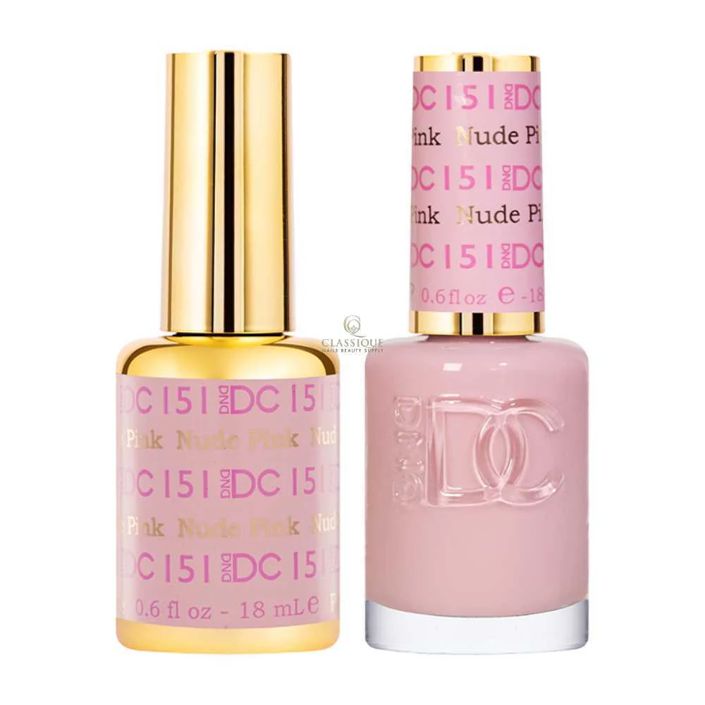 DND DC Gel & Lacquer Duo - Nude Pink #151