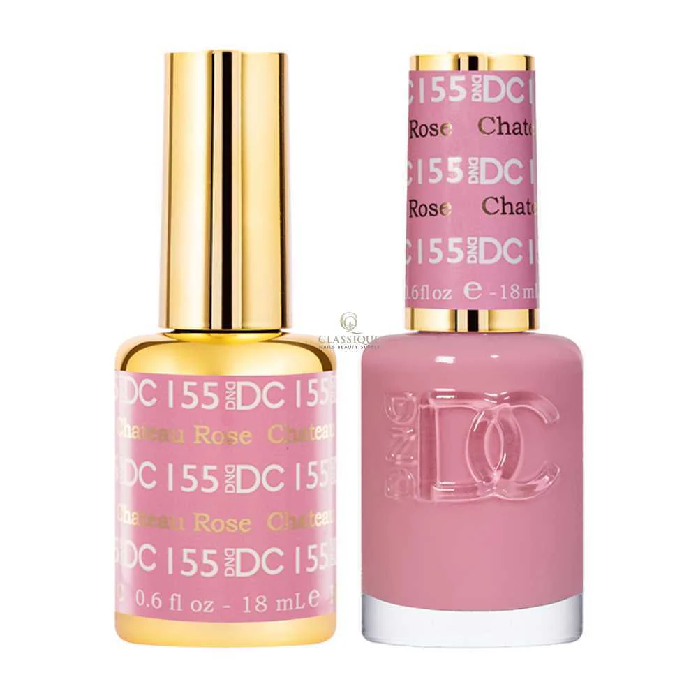 DND DC Gel & Lacquer Duo - Chateau Rose #155