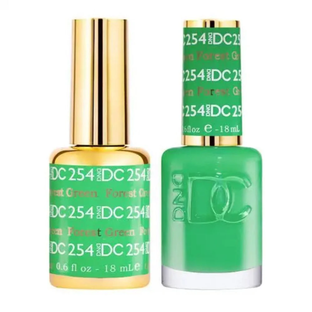 DND DC Gel & Lacquer Duo - Forest Green #254