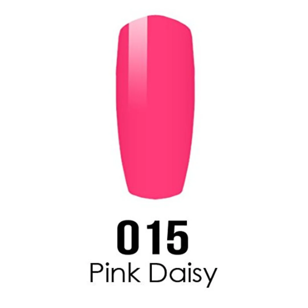 DND DC Gel & Lacquer Duo - Pink Daisy #015 - Image 2
