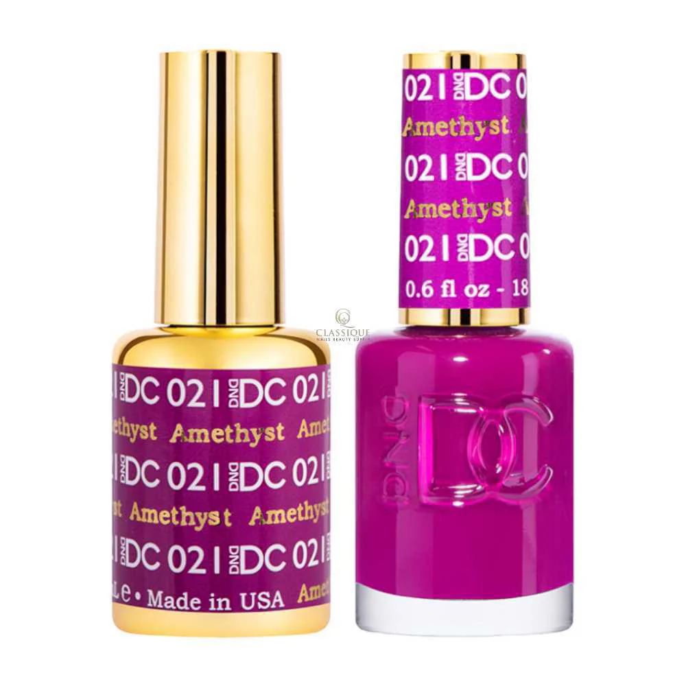 DND DC Gel & Lacquer Duo - Amethyst #021