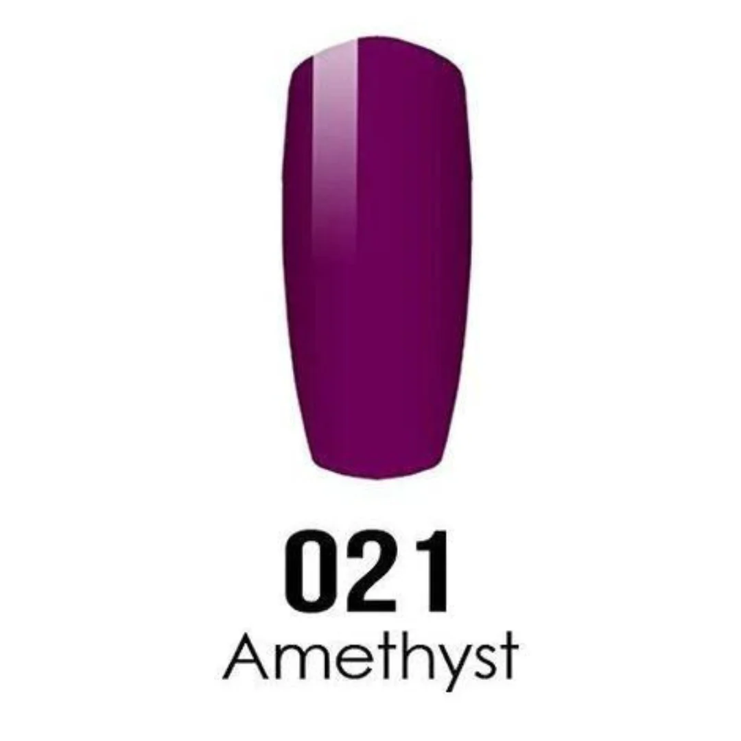 DND DC Gel & Lacquer Duo - Amethyst #021 - Image 2