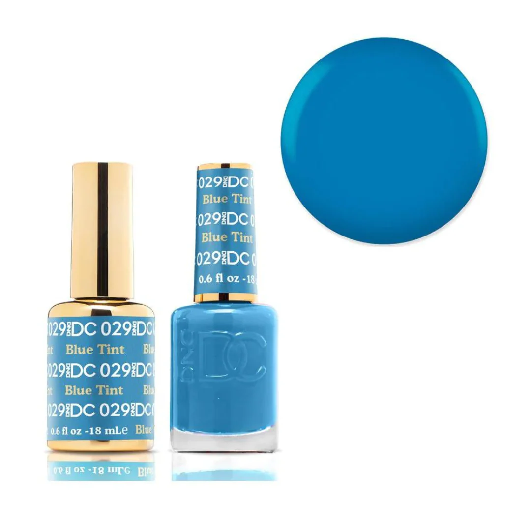 DND DC Gel & Lacquer Duo - Blue Tint #029 - Image 2