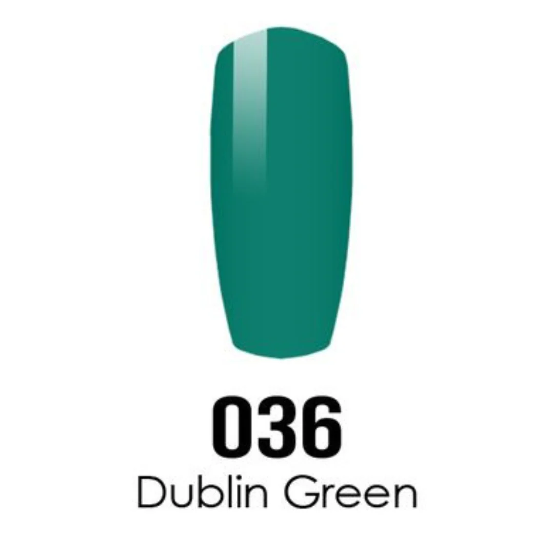 DND DC Gel & Lacquer Duo - Dublin Green #036 - Image 2