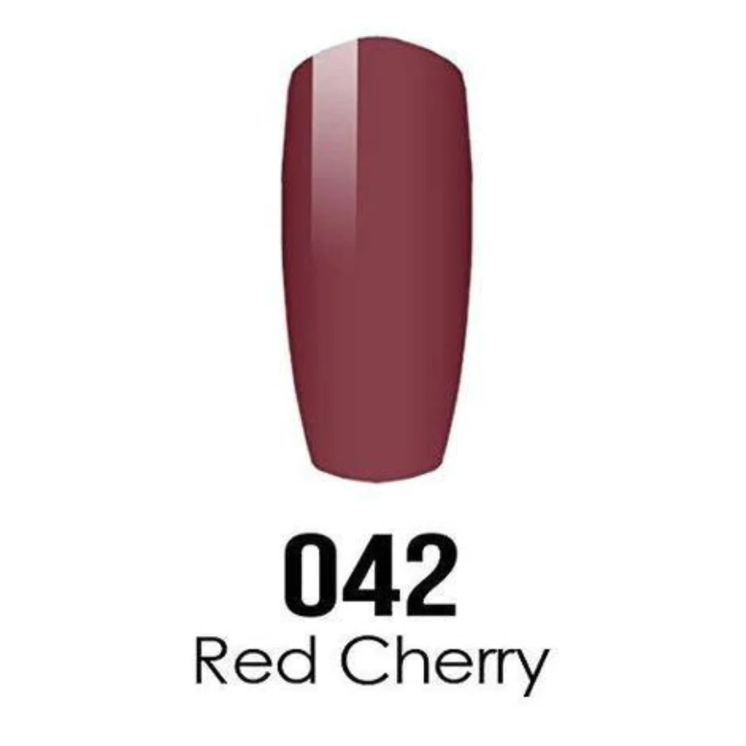 DND DC Gel & Lacquer Duo - Red Cherry #042 - Image 2